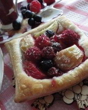 Ягодные дачные пироги