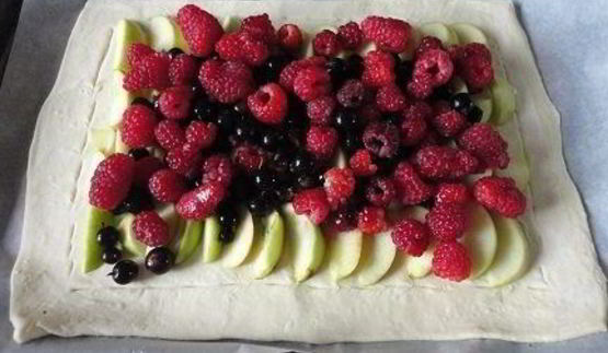 ягодные дачные пироги