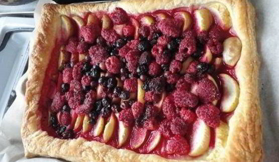 ягодные дачные пироги