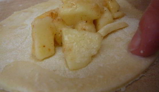 закрытые яблочные пироги