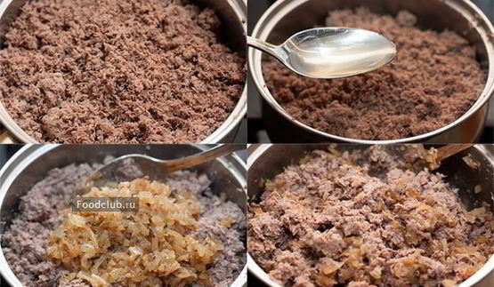 дрожжевые пирожки с мясом