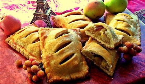 французские яблочные пирожки