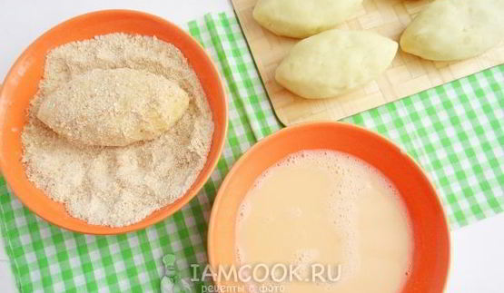 картофельные пирожки с грибами