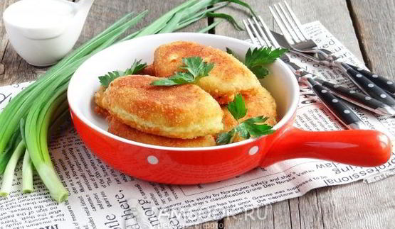 картофельные пирожки с грибами