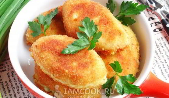 картофельные пирожки с грибами