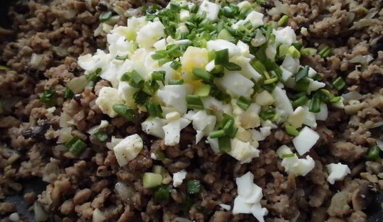 легкие пирожки с мясом