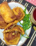 Ленивые пирожки из хлеба