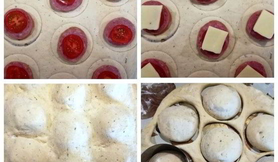 мини-пирожки в дорогу