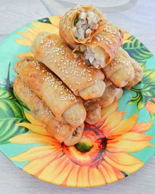 Молдавские пирожки с рисом Вэрзэре