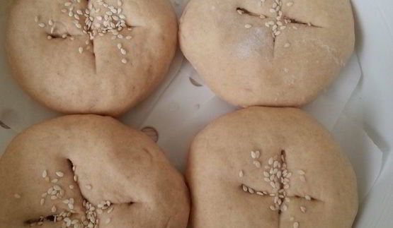 паровые пирожки с курицей и медом