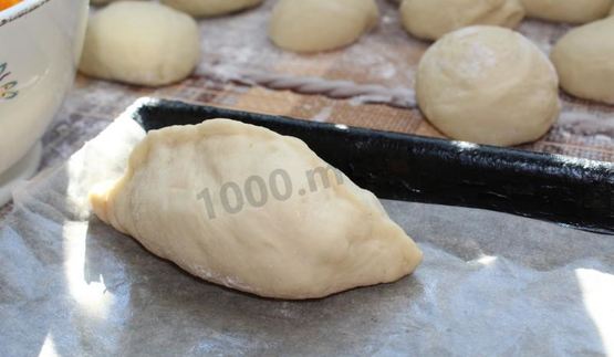 пирожки духовые на дрожжах