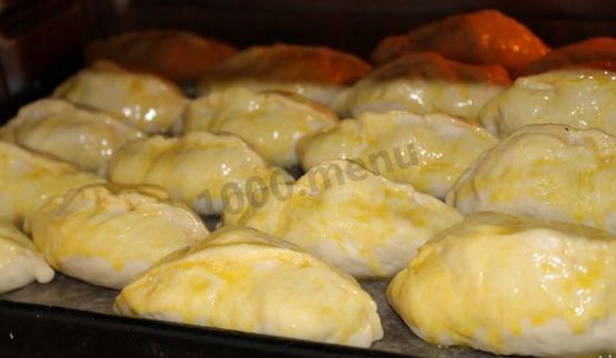 пирожки духовые на дрожжах
