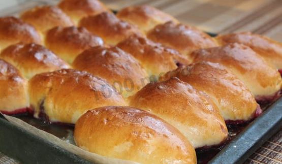 пирожки духовые на дрожжах