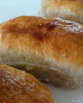 Пирожки из готового слоёного теста