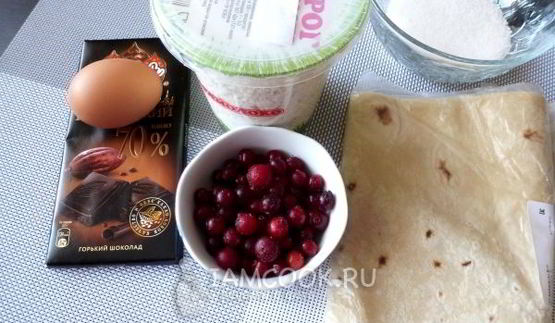 пирожки из лаваша с творогом