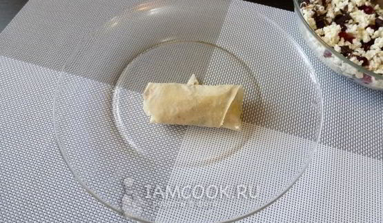 пирожки из лаваша с творогом