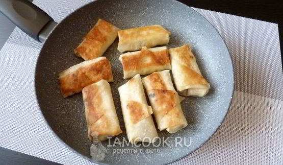 пирожки из лаваша с творогом