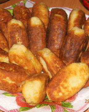 Пирожки из сырного теста