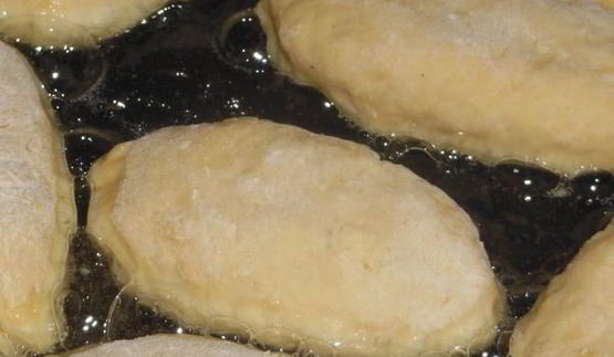 пирожки из сырного теста