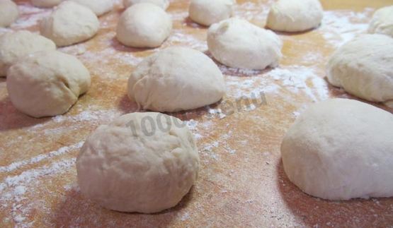пирожки на кефире и дрожжах