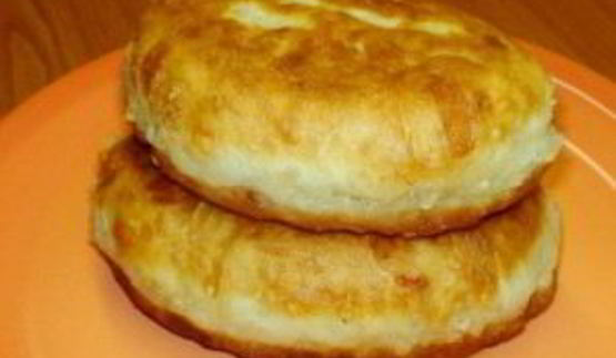 пирожки на кефире жареные