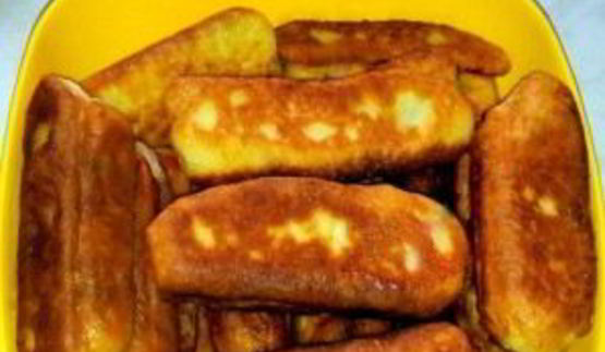 пирожки с черникой на сковороде