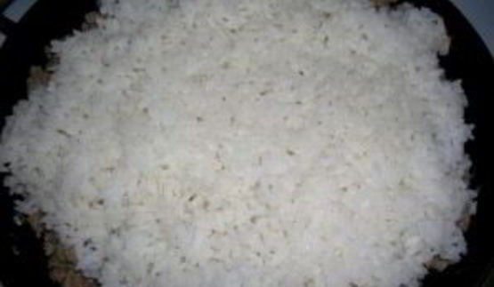 пирожки с фаршем и рисом