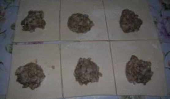 пирожки с фаршем и рисом