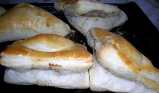 пирожки с фаршем и рисом