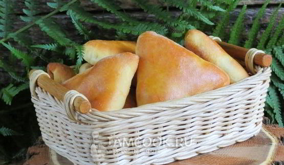 пирожки с капустой и грибами