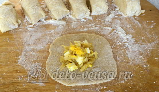 пирожки с капустой и яйцом в духовке