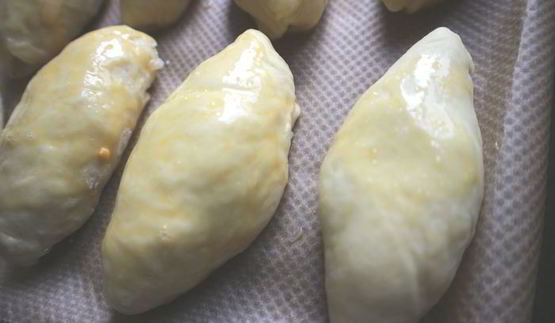 пирожки с капустой на сдобном тесте