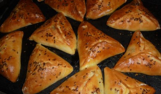 пирожки с картофелем и мясом