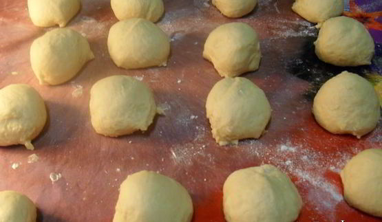 пирожки с картофелем и опятами