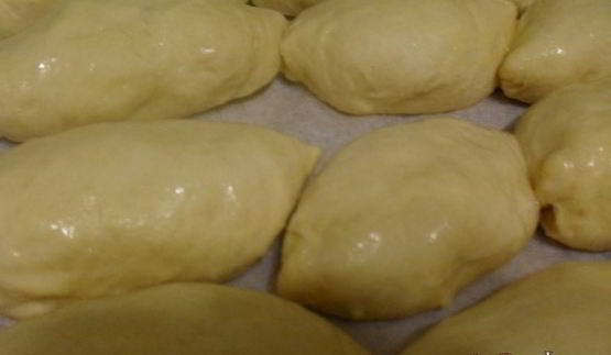 пирожки с картофелем и опятами