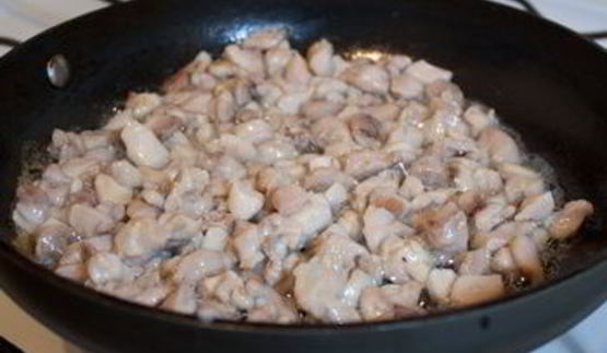 пирожки с курицей и грибами