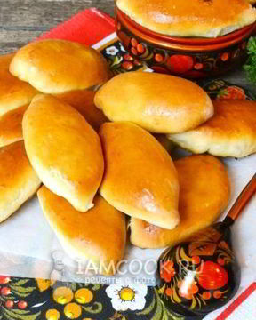 Пирожки с курицей и картошкой в духовке