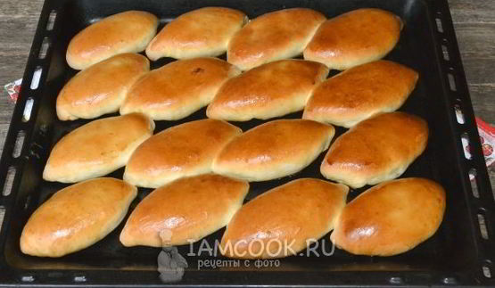 пирожки с курицей и картошкой в духовке