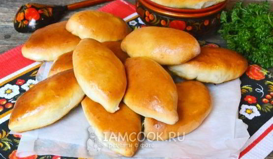 пирожки с курицей и картошкой в духовке