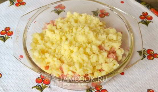 пирожки с курицей и картошкой в духовке