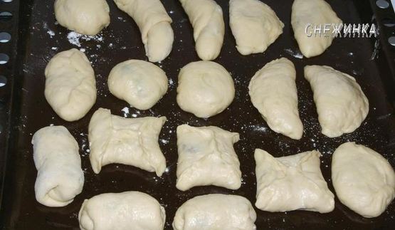 пирожки с мясом и капустой, и пирожковый дракон