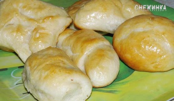 пирожки с мясом и капустой, и пирожковый дракон