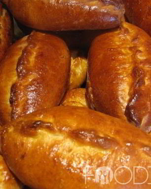 Пирожки с мясом и рисом