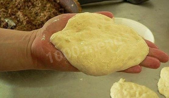 пирожки с печенью из жидкого теста