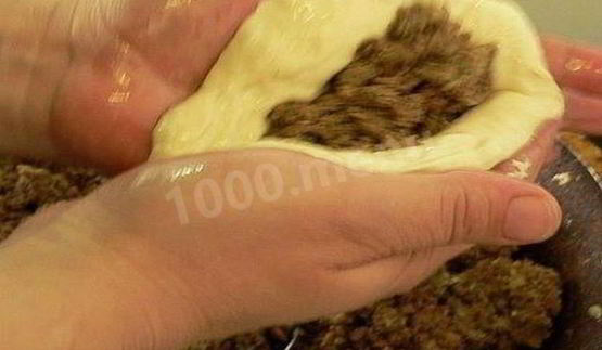 пирожки с печенью из жидкого теста