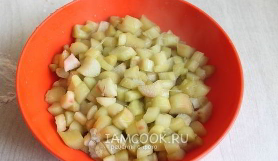 пирожки с ревенем