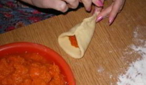 пирожки с тыквой в духовке