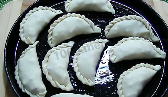 пирожки с ветчиной и сыром