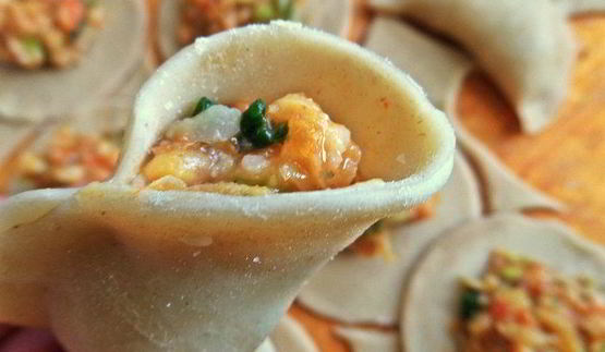 постные пирожки с фасолью