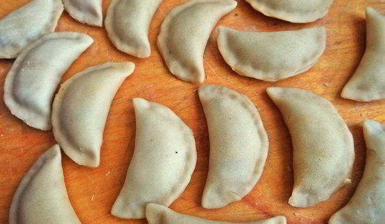 постные пирожки с фасолью